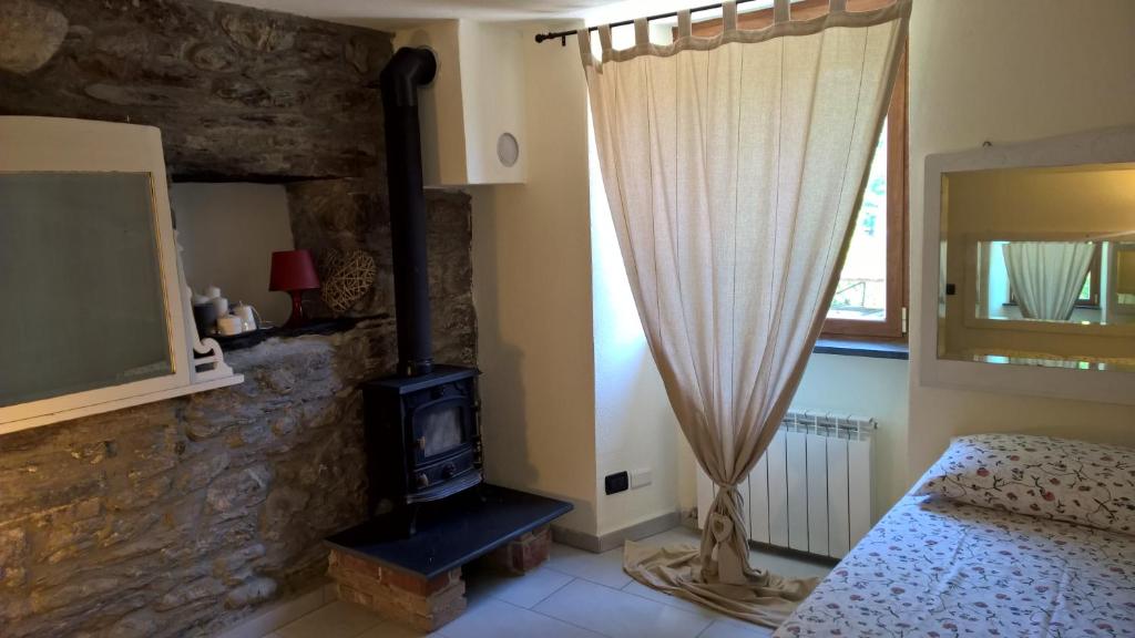Postel nebo postele na pokoji v ubytování Casa La Rosa