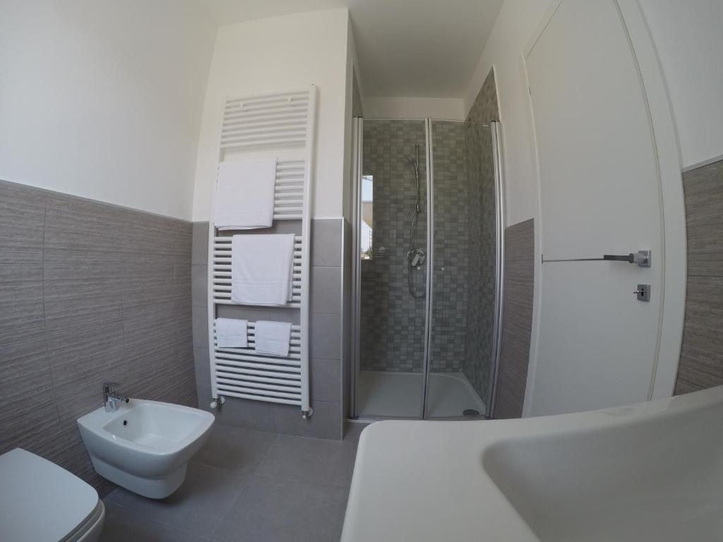 Koupelna v ubytování B&B Villa del Lago