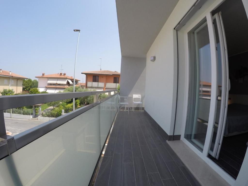 Balkón nebo terasa v ubytování B&B Villa del Lago