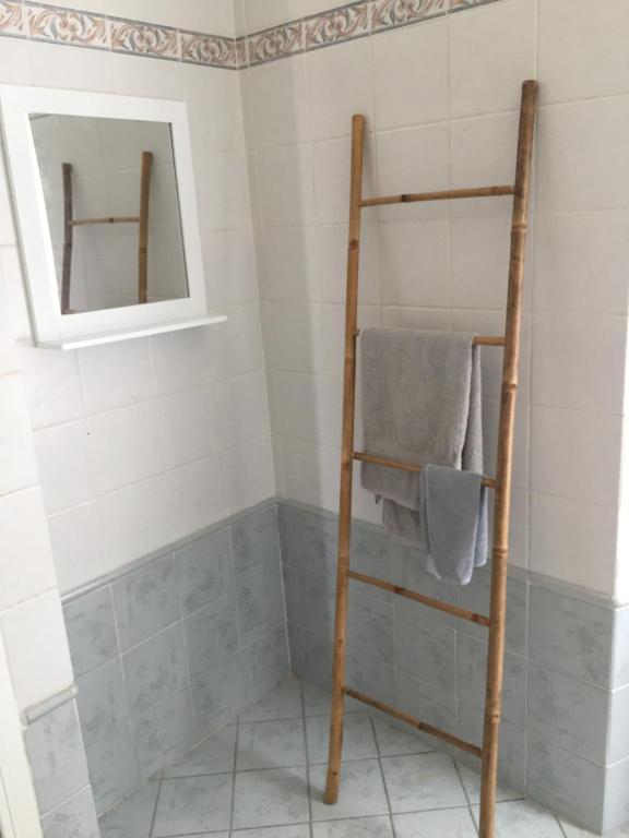 Koupelna v ubytování Casa Maili