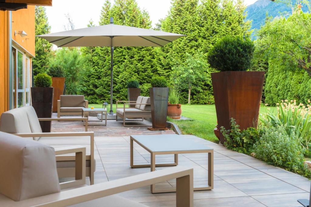 Zahrada ubytování Residence-Garni Haus Tschenett