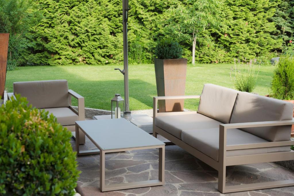 Zahrada ubytování Residence-Garni Haus Tschenett