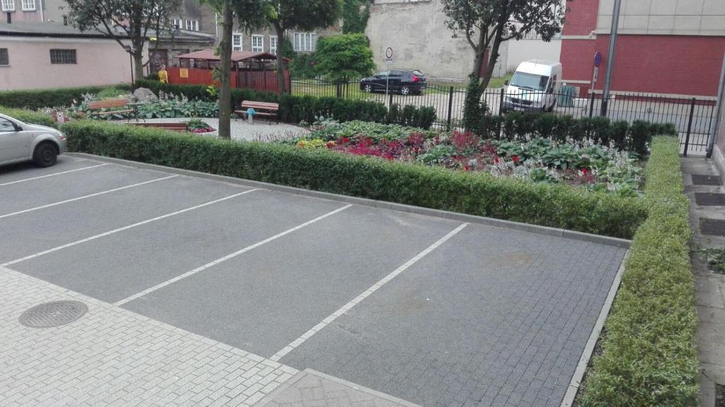 Vonkajšia záhrada v ubytovaní Apartament Targ Rybny LUXON Gdansk