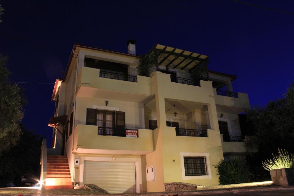 Budova, kde se apartmán nachází
