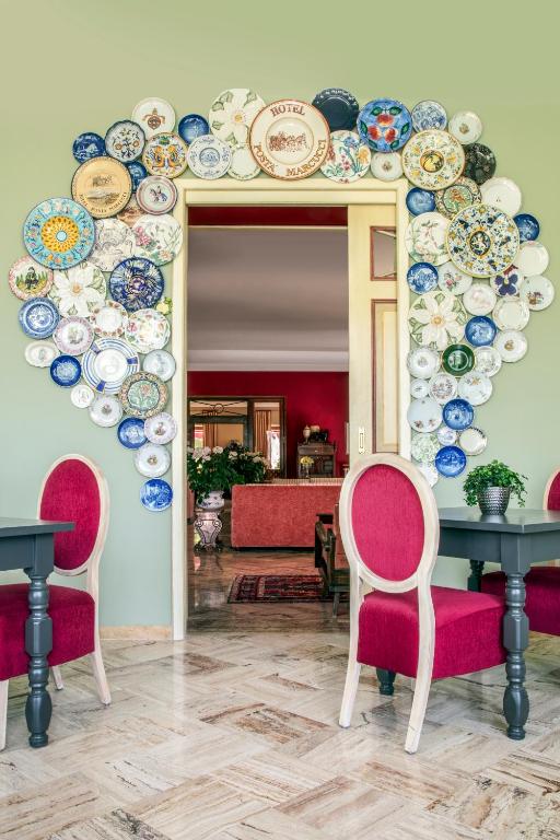 Posezení v ubytování La Posta Hotel & Thermal Spa