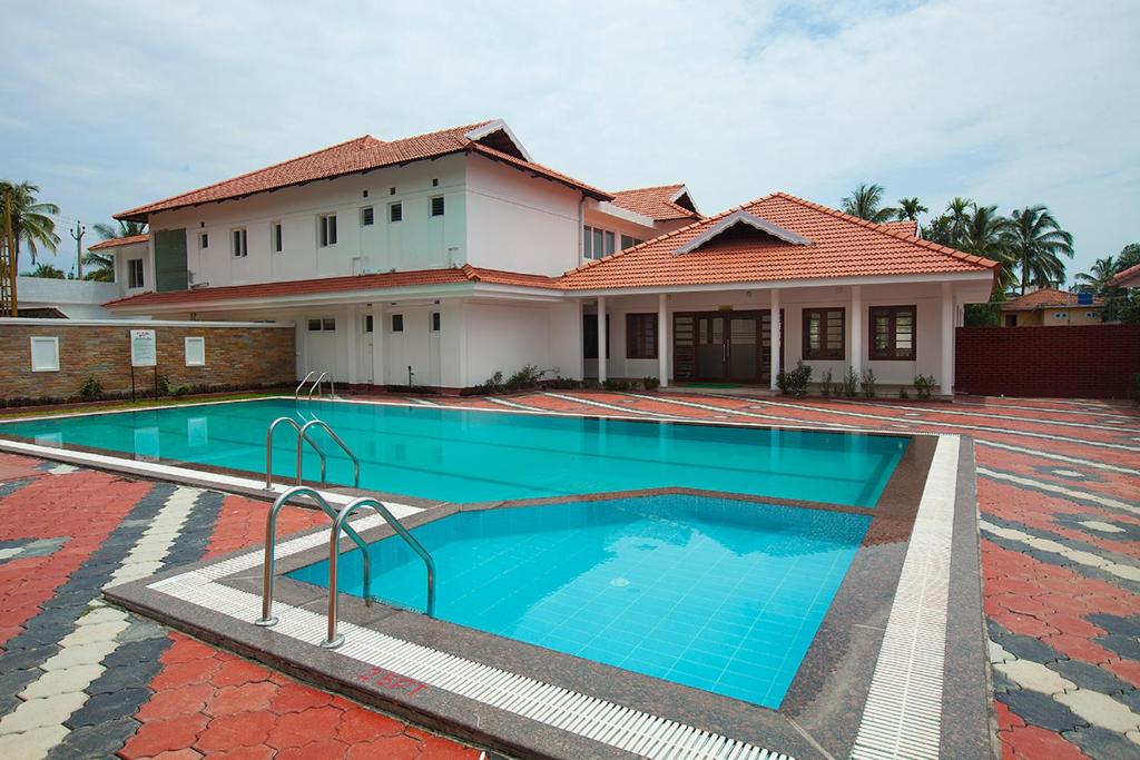 Bazén v ubytování Le Coffee Resort nebo v jeho okolí