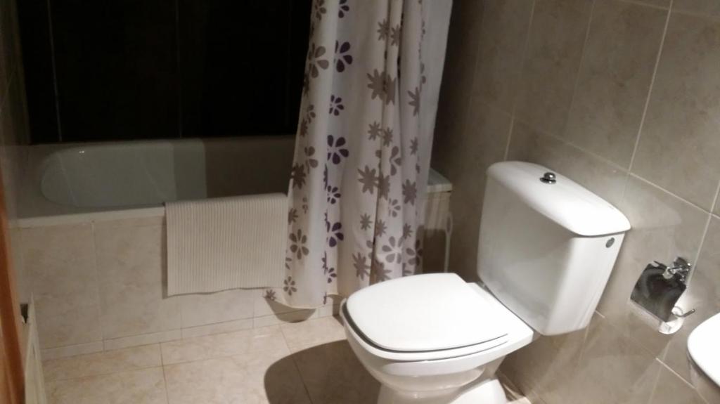 Koupelna v ubytování Mas Pericay