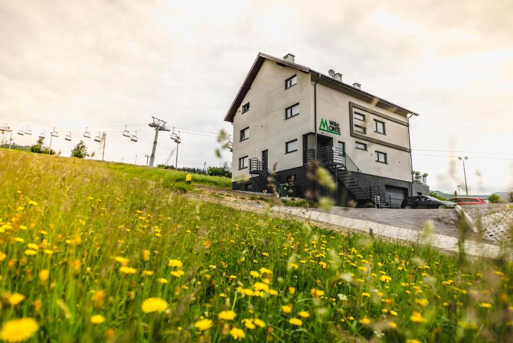 Budova, kde se bed and breakfast nachází