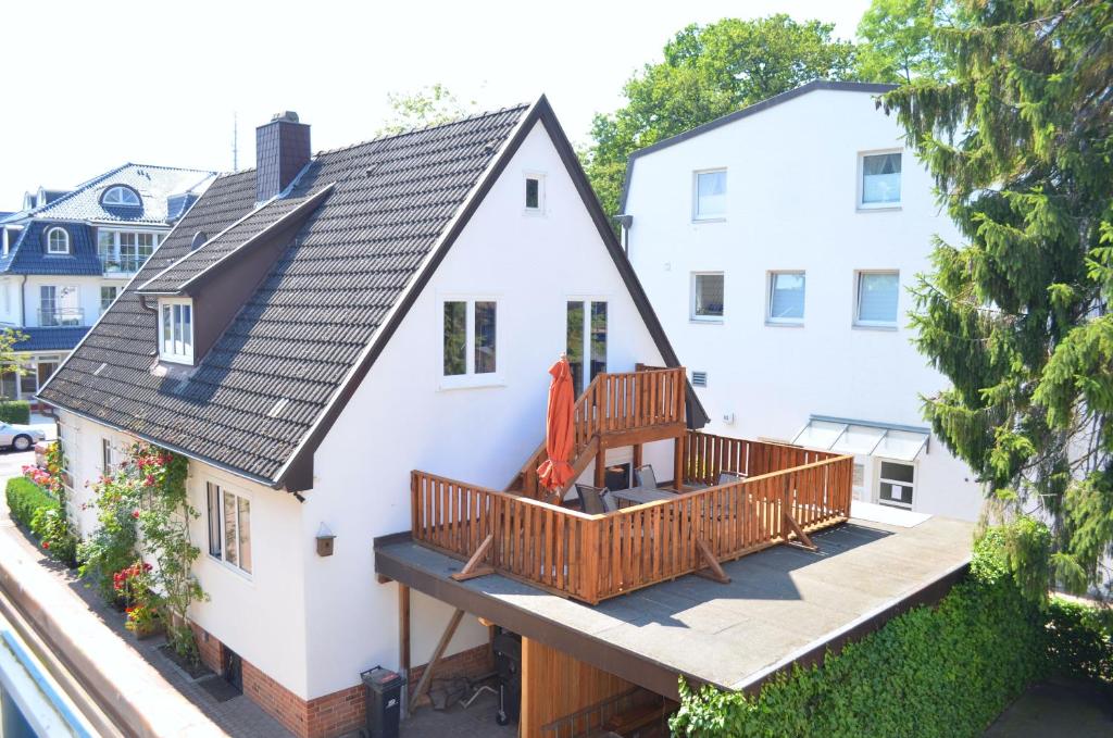 Budova, kde se apartmán nachází
