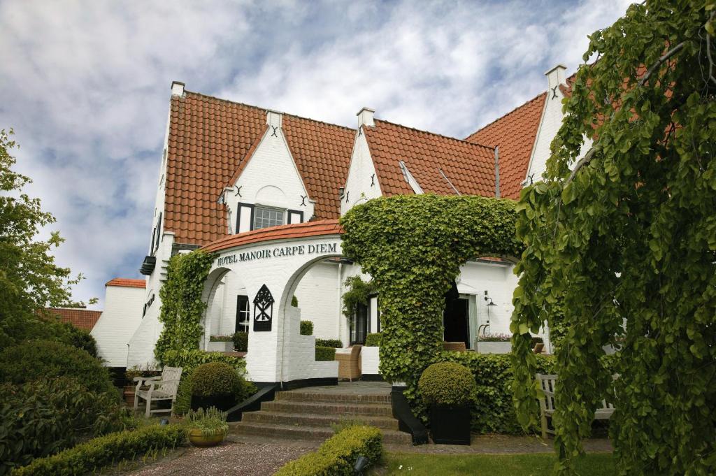 Zahrada ubytování Romantik Manoir Carpe Diem