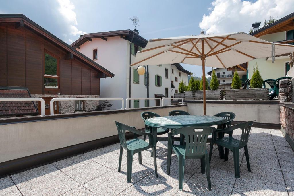 Balkón nebo terasa v ubytování Residenza Al Cadin