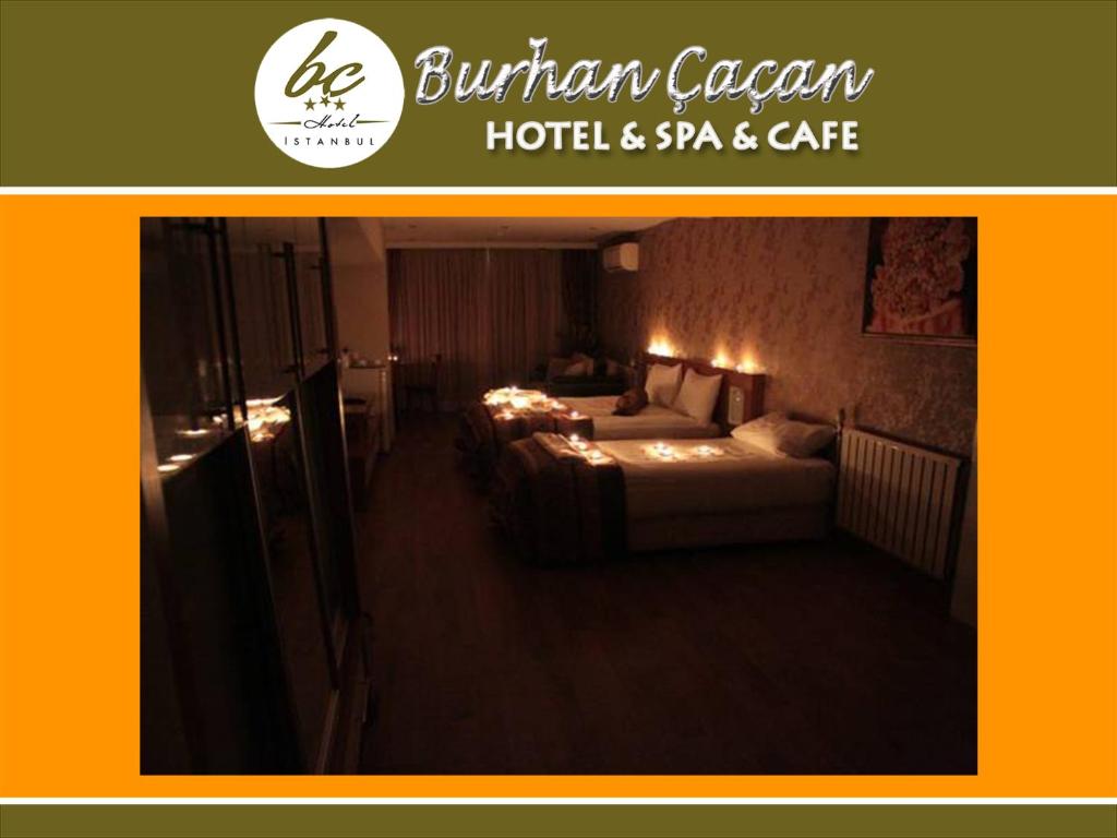 Posezení v ubytování BC Burhan Cacan Hotel & Spa & Cafe