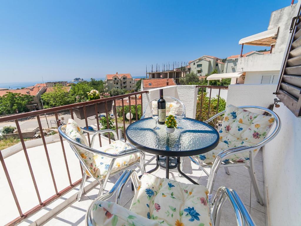 Apartments Vjera Petrovac - Studio Avec Vue Sur La Mer