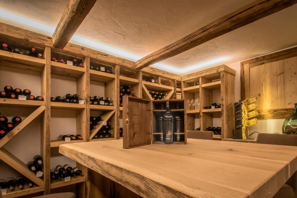 Kuchyň nebo kuchyňský kout v ubytování Hotel Steinrösl
