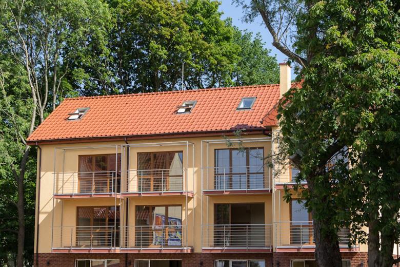 Budynek, w którym mieści się obiekt B&B