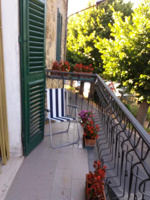 Balkón nebo terasa v ubytování Casa Tarrini