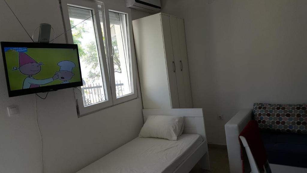 TV a/nebo společenská místnost v ubytování Guest House Levant