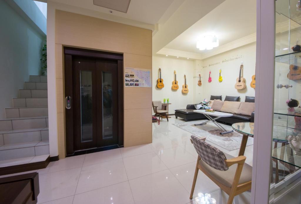 Posezení v ubytování Guitar Charm B&B