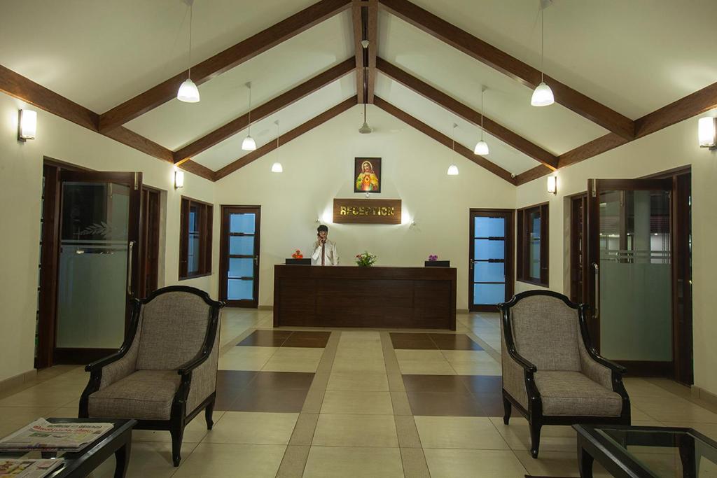 Vstupní hala nebo recepce v ubytování Le Coffee Resort