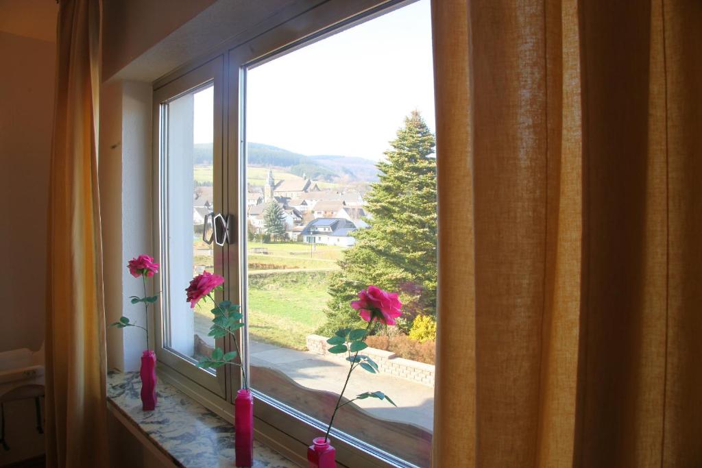 Nespecifikovaný výhled na hory nebo výhled na hory při pohledu z bed and breakfast