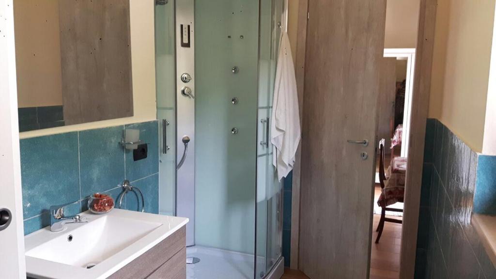 Koupelna v ubytování BellaVista
