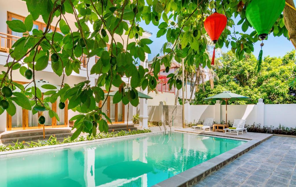 Bazén v ubytování Fig Tree Boutique Villa nebo v jeho okolí