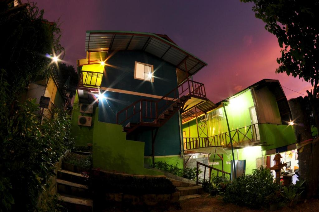 Budova, kde se hostel nachází