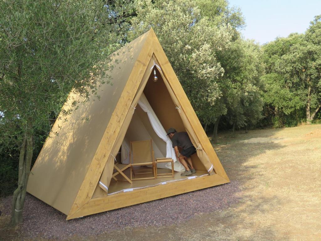 Zahrada ubytování Hotel Fundació L'Olivar