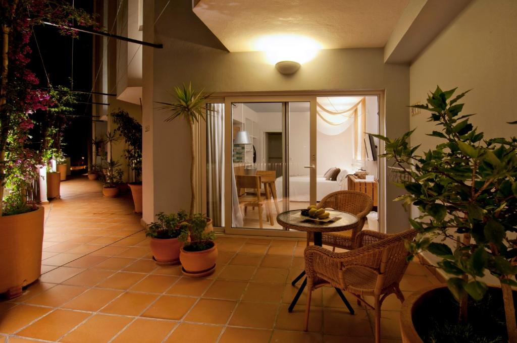 Posezení v ubytování Apartamentos Castaví