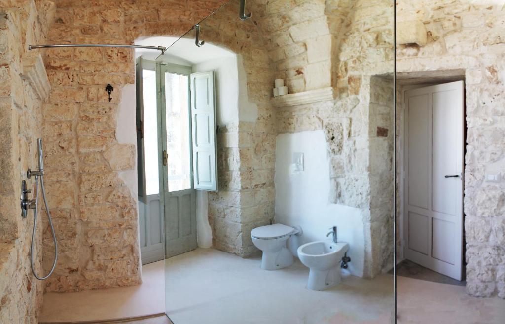Koupelna v ubytování Palazzo Camarda B&B