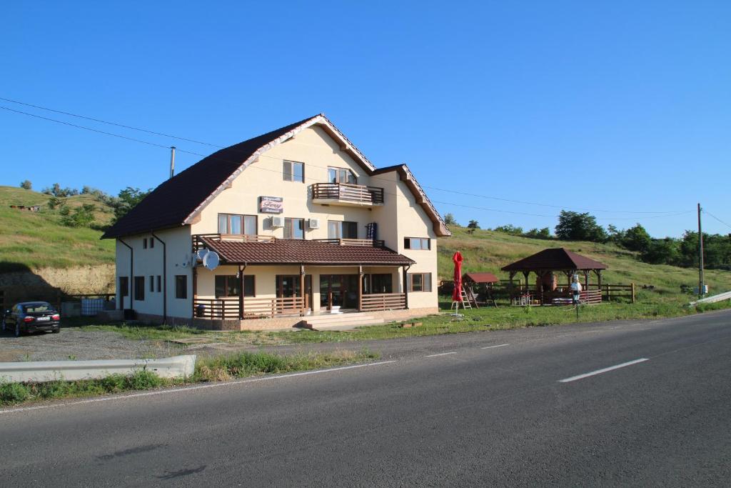 Budova, kde se penzion nachází