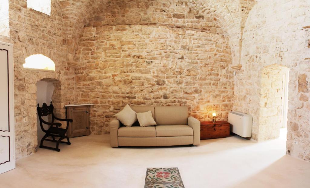 Posezení v ubytování Palazzo Camarda B&B