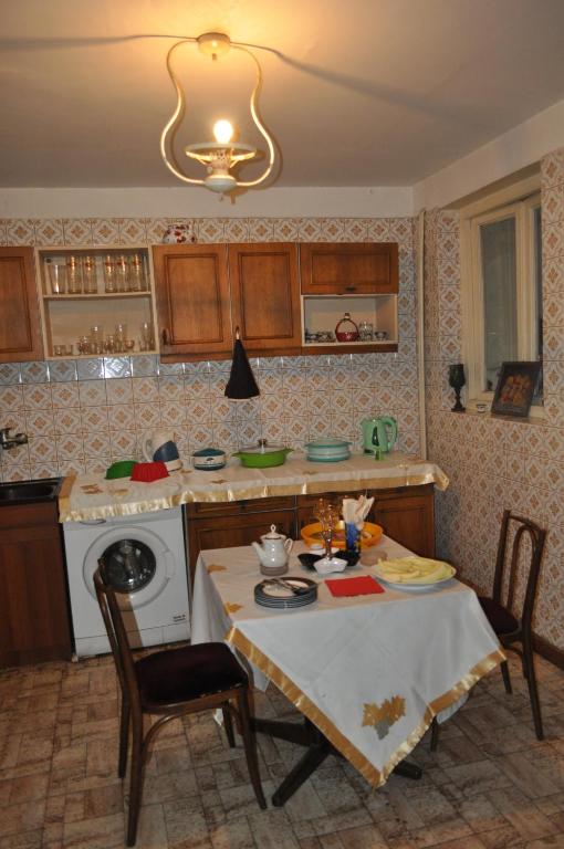 Kuchyň nebo kuchyňský kout v ubytování Guest House Cico