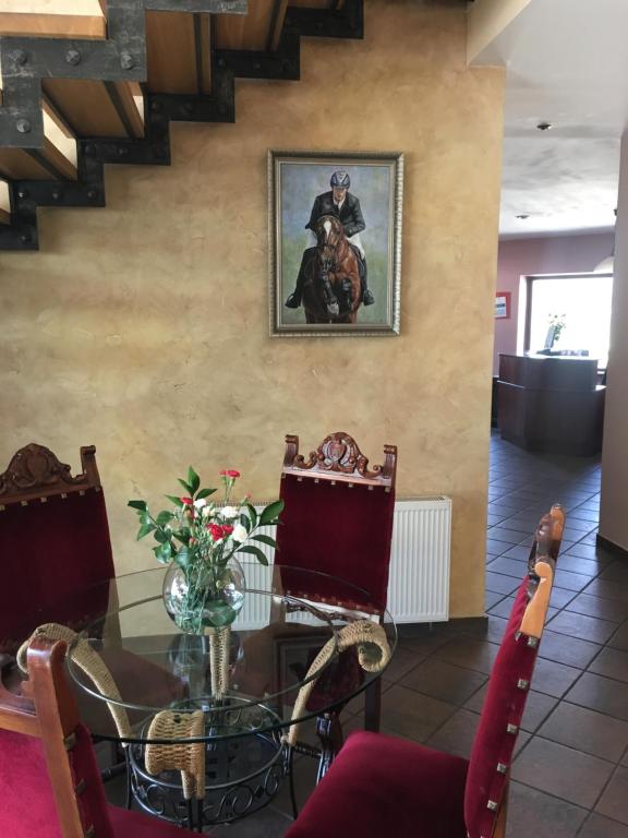 Posezení v ubytování Villa Audruvis