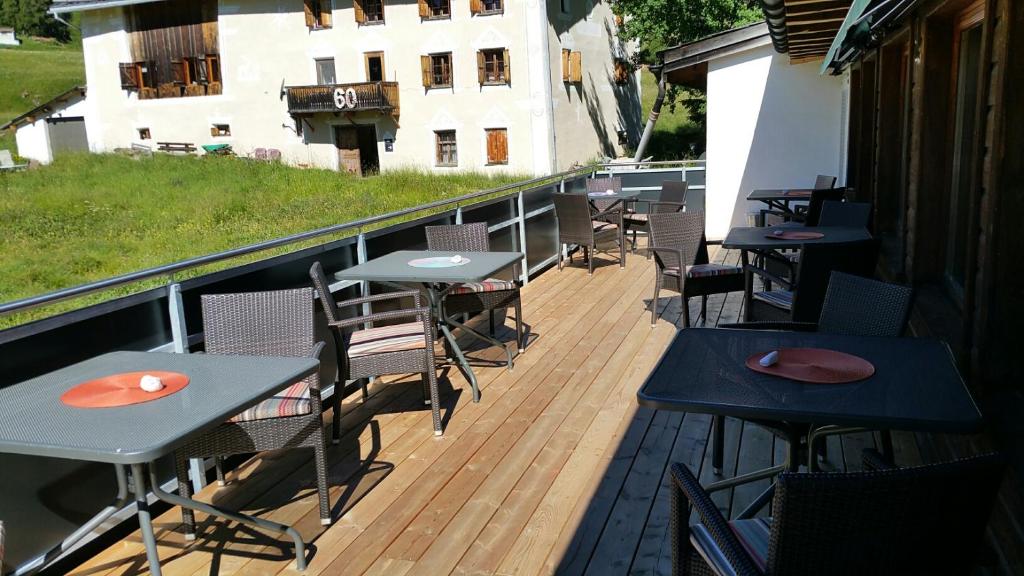 Balkón nebo terasa v ubytování Hotel Al Rom
