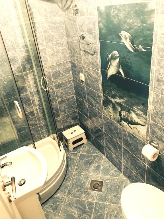 Kupatilo u objektu Apartments Kula