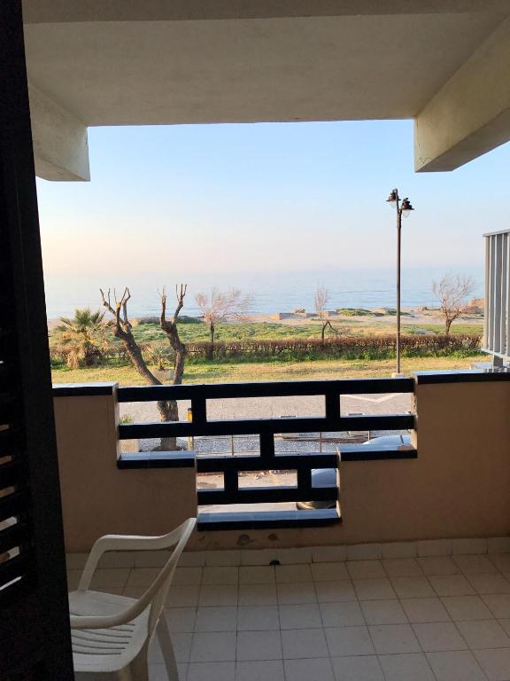 Balkón alebo terasa v ubytovaní LA BAIA DI NETTUNO Il Gatto e La Volpe