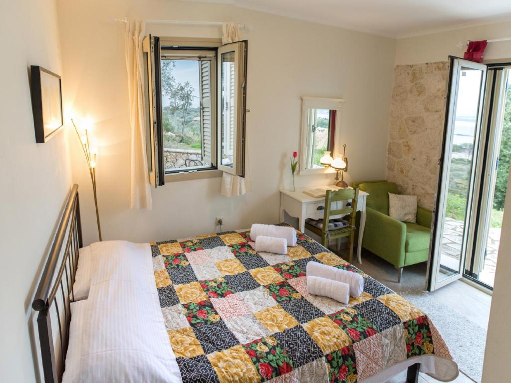 Postel nebo postele na pokoji v ubytování Villa Jiulita