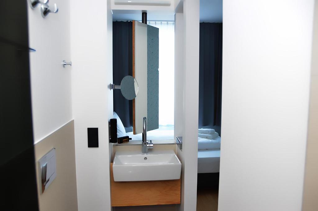 Koupelna v ubytování mk | hotel münchen city