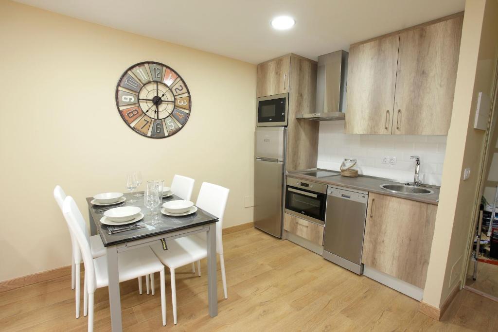 Kuchyňa alebo kuchynka v ubytovaní vivienda vieja cepa