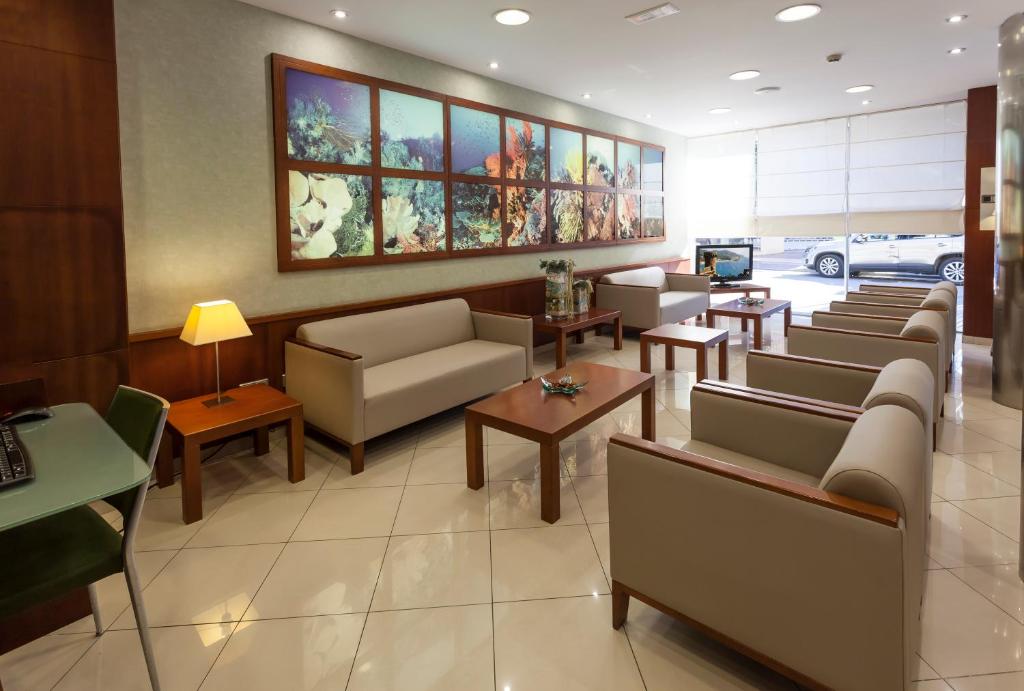 Posezení v ubytování Hotel Delfín