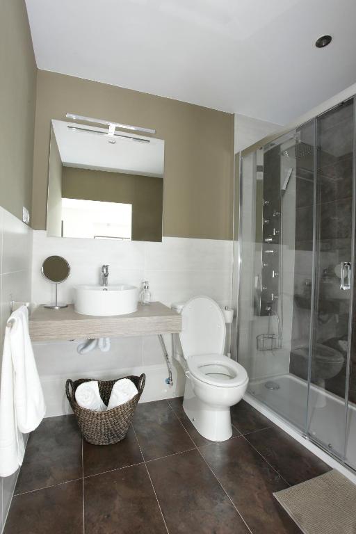 Kúpeľňa v ubytovaní vivienda vieja cepa