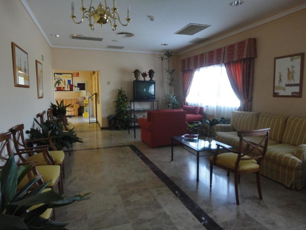 Posezení v ubytování Hotel Mirador
