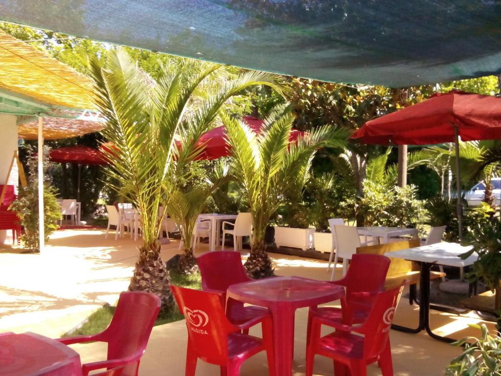 Zahrada ubytování Lido Villaggio il Ragno