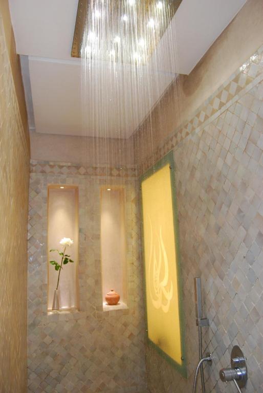 Koupelna v ubytování Riad Flam & Spa