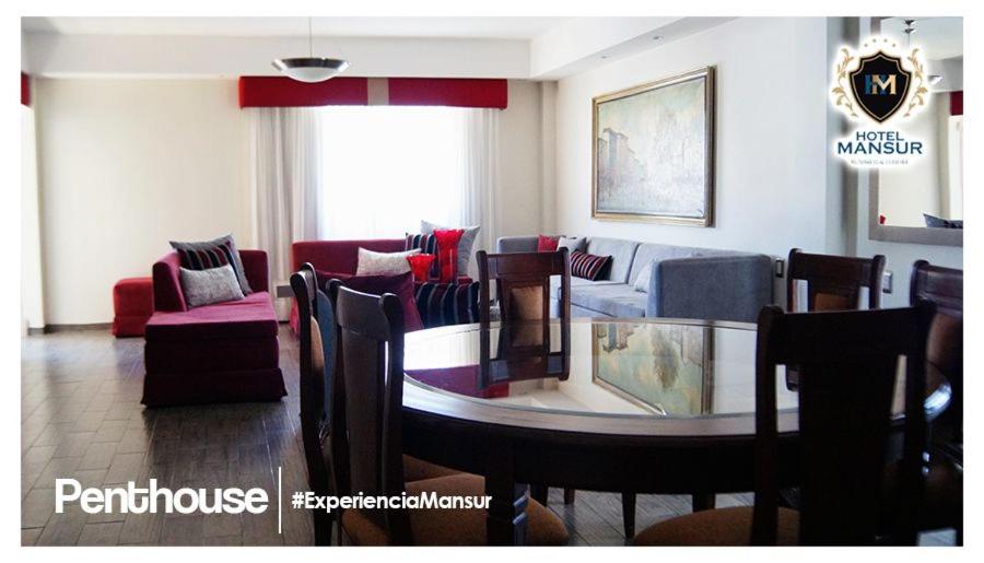 Posezení v ubytování Hotel Mansur Business & Leisure