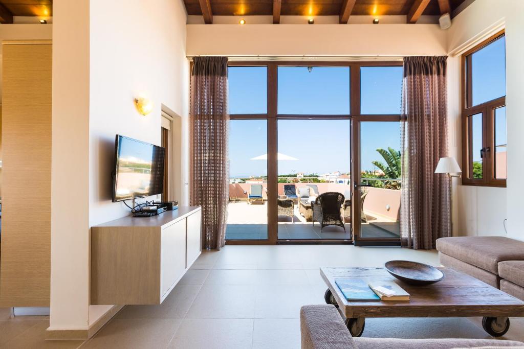 Posezení v ubytování Leste Luxury Homes
