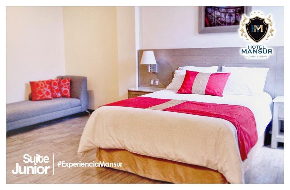 Postel nebo postele na pokoji v ubytování Hotel Mansur Business & Leisure