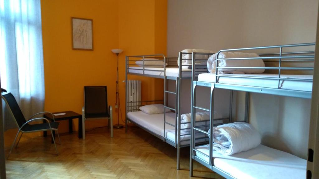 Posteľ alebo postele v izbe v ubytovaní Bubble Hostel