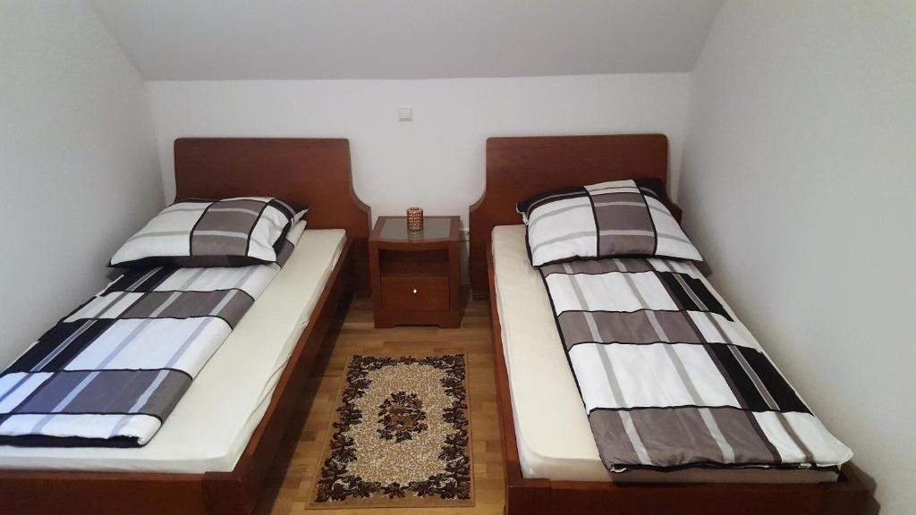 Ένα ή περισσότερα κρεβάτια σε δωμάτιο στο Apartments in Weissenhorn
